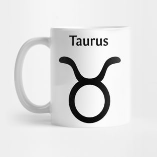 Taurus zodiac sign merchandise Mug